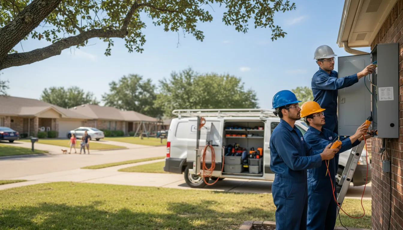 Certified electrician providing emergency electrical services in Gratis, OH